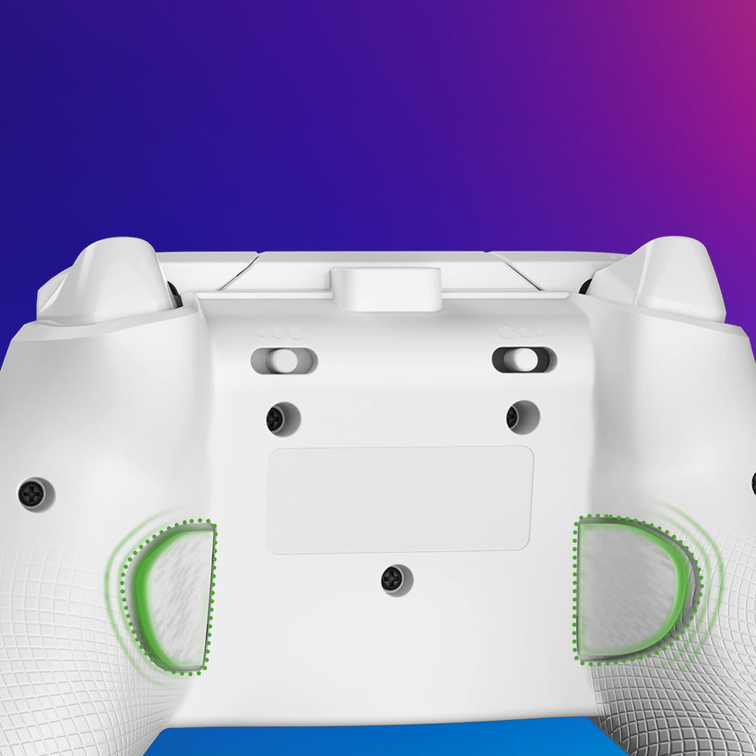 Turtle Beach Afterglow Wave White Wired RGB Gaming Controller for Xbox & PC