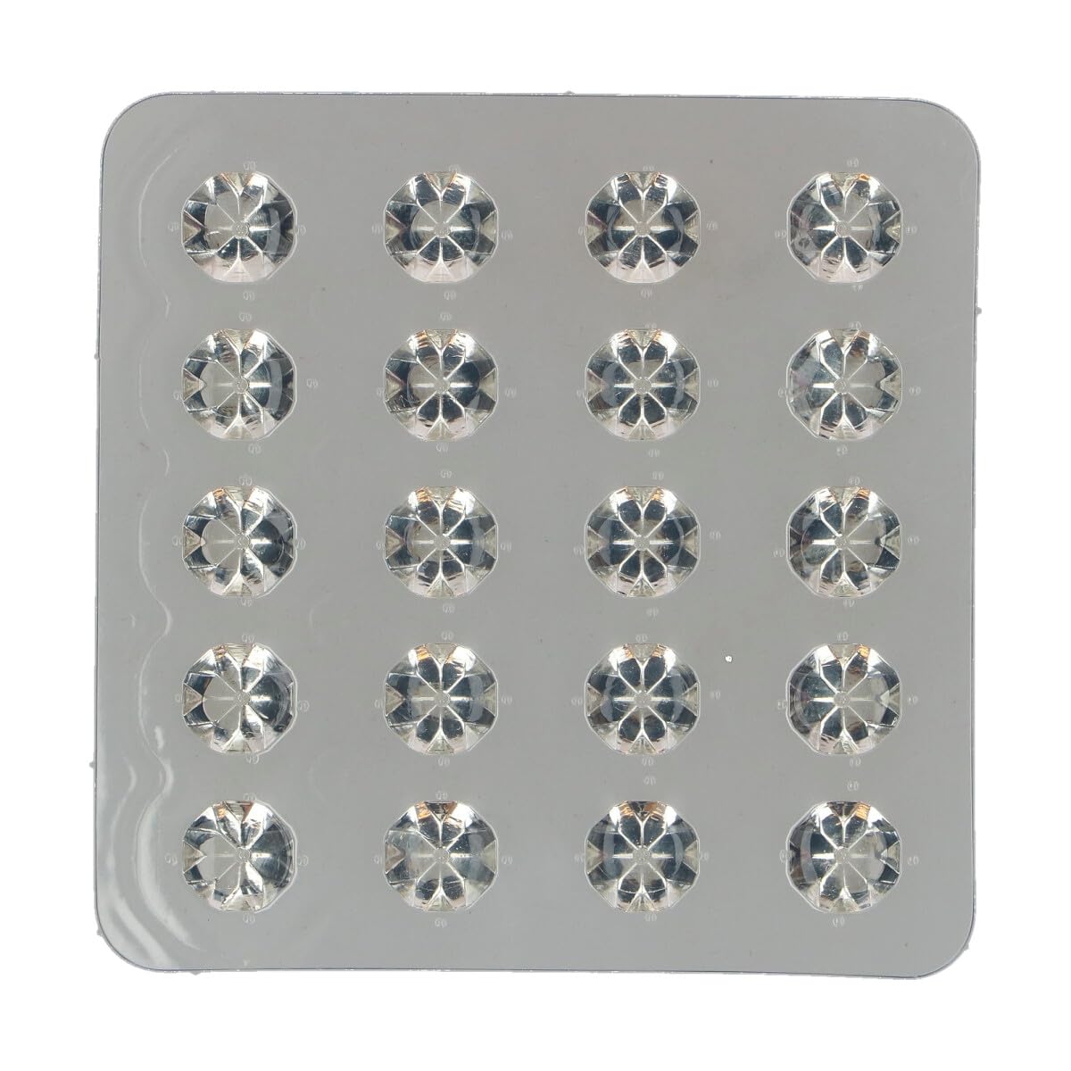 FunCakes Edible Jelly Diamonds - Clear, Pack of 20, 7g 2