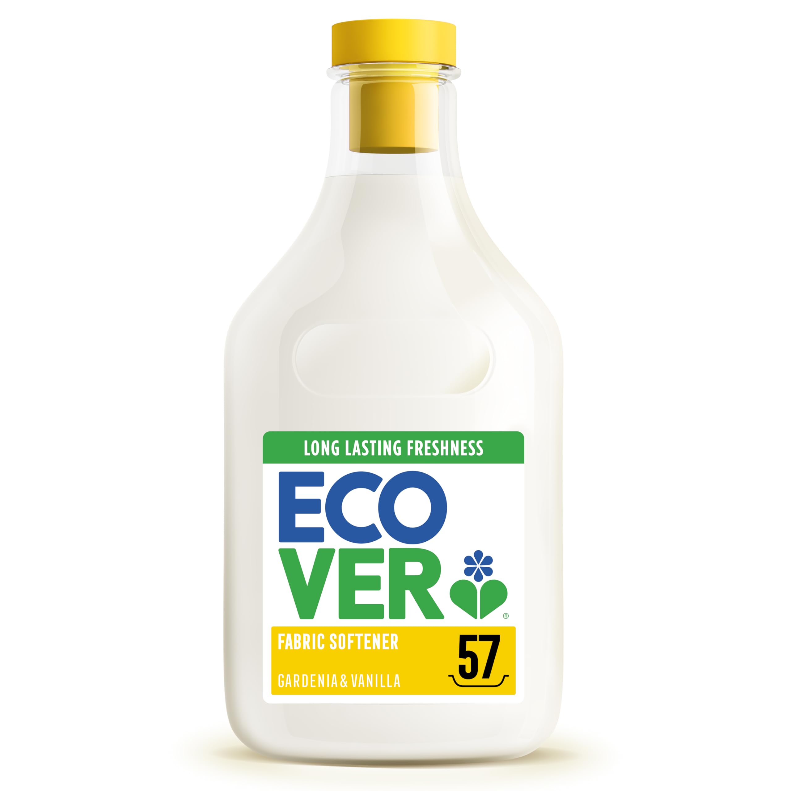 Ecover Concentrated Liquid Fabric Softener Gardenia Scent | 1.43L | Softening & Freshness 1