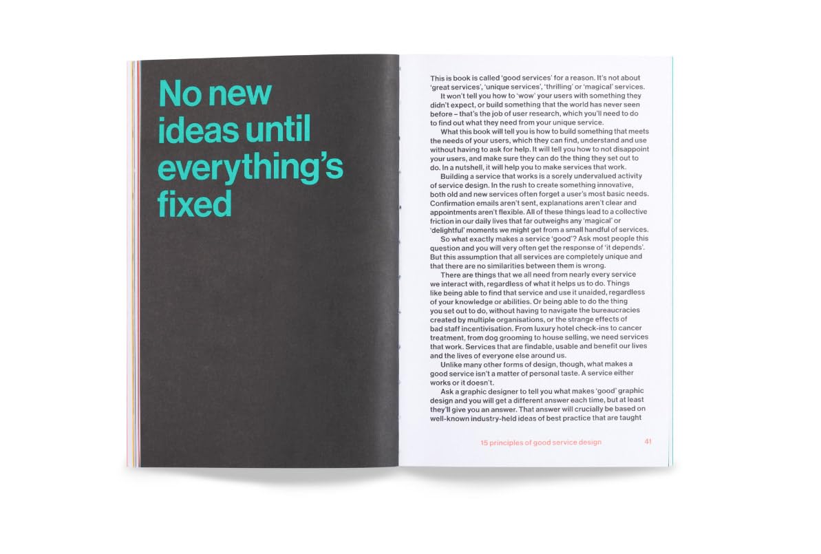 Good Services by Lou Downe - Definitive Guide to Human-Centered Service Design | Paperback