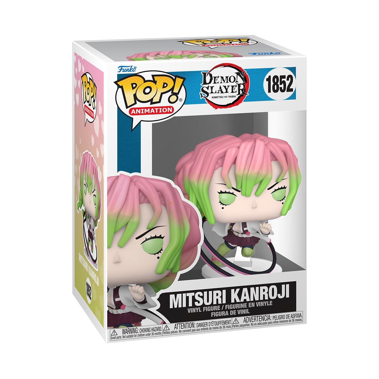 Funko POP! Animation: Mitsuri Kanroji (Attack) - Demon Slayer Vinyl Figure | 3.75 in 1