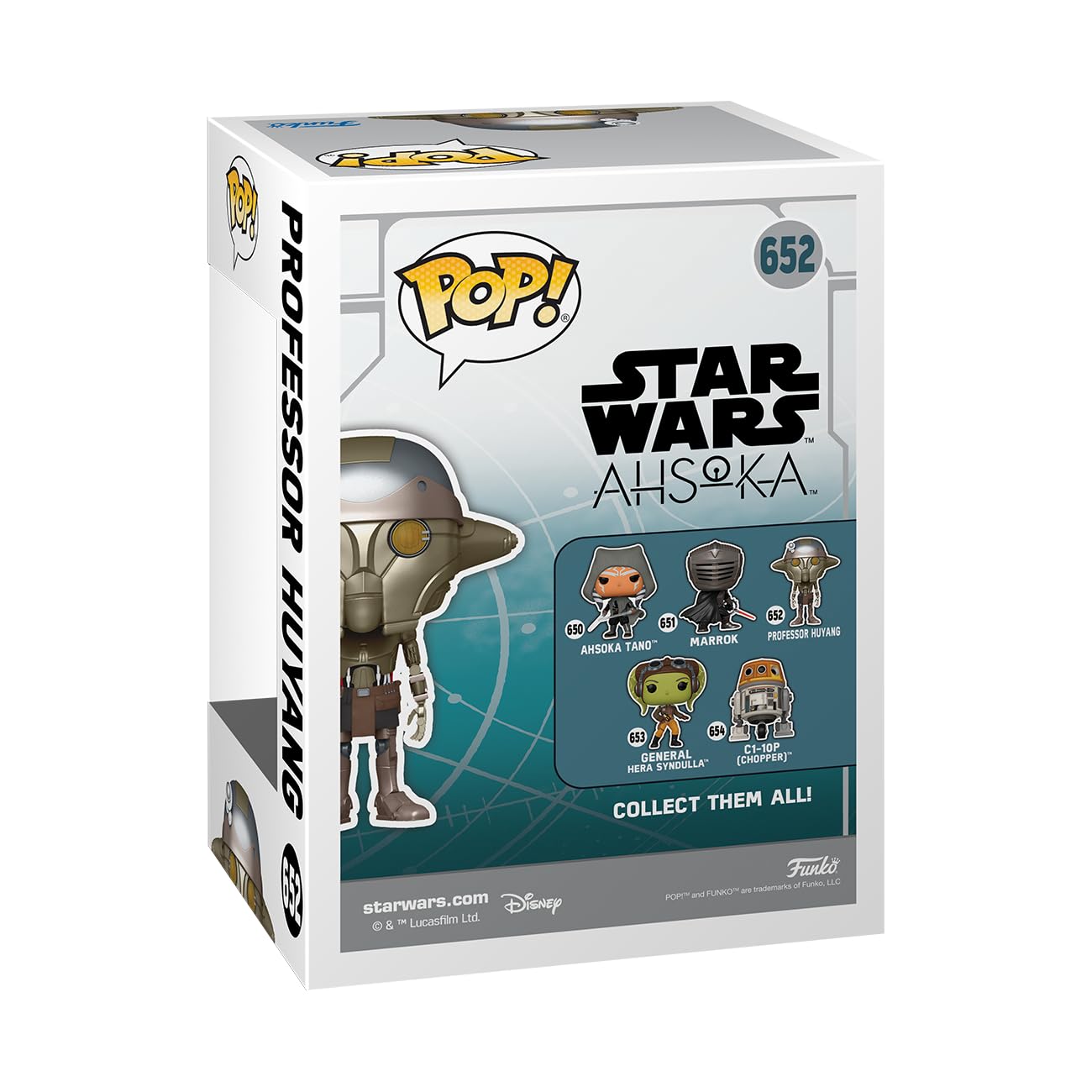 Funko Pop! Star Wars: Ahsoka - Professor Huyang Vinyl Figure (72178) 11