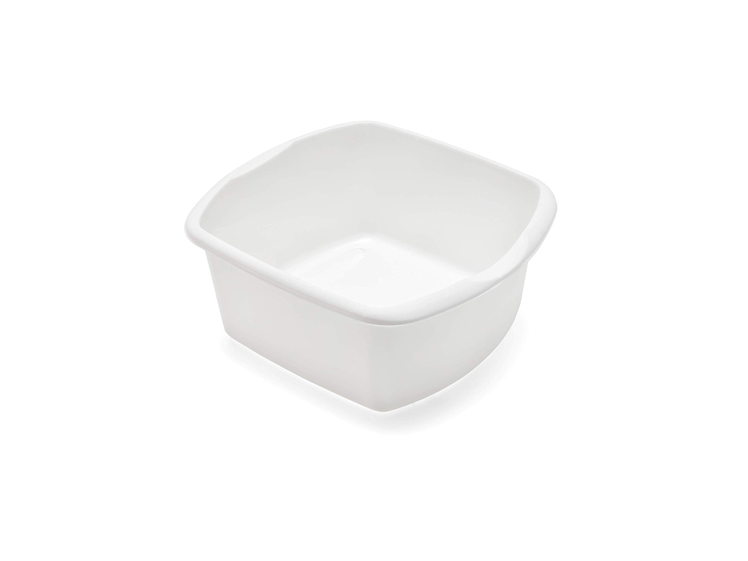Addis - 8L Small Rectangular Washing Up Bowl, White 7