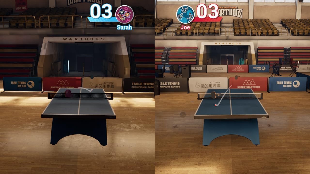 Tip Top Table Tennis - Nintendo Switch Kit with Bats & Net 3