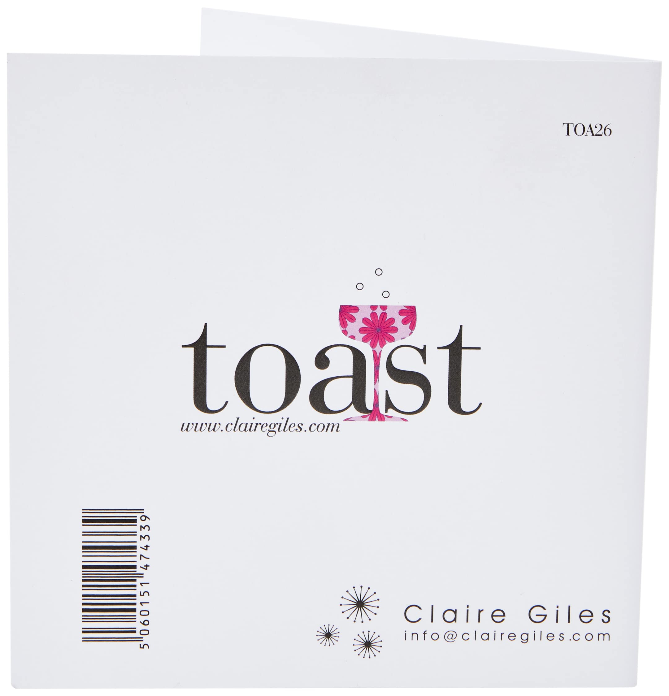 Claire Giles Greeting Cards - Confirmation Congratulations Card | 150x150mm | Gold Padded Star 5