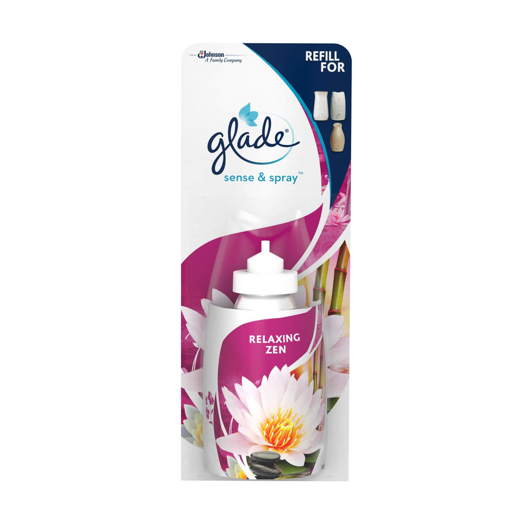 Glade - Sense & Spray Air Freshener Refill (18 ml) - Motion Activated Automatic Odor Eliminator
