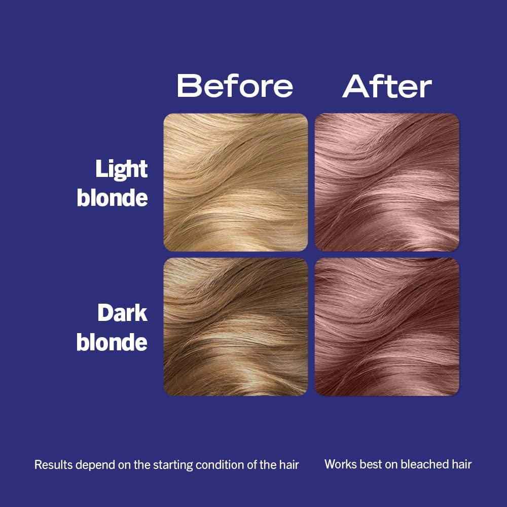 Schwarzkopf LIVE Lightener + Twist Cool Rose 101 Permanent Hair Dye (100g) 4