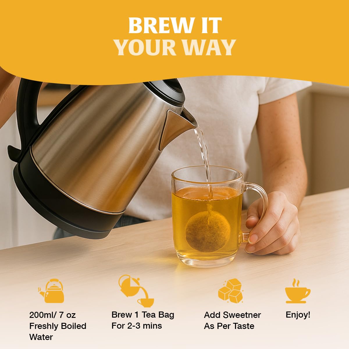 HANDPICK Dandelion Root & Leaf Tea Bags (100 Herbal Tea Bags) Caffeine-Free 4