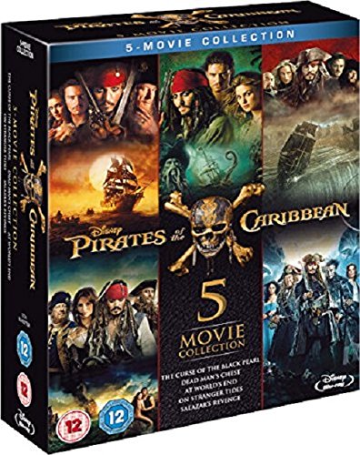 Pirates of the Caribbean Collection (1-5) [Blu-ray] 2