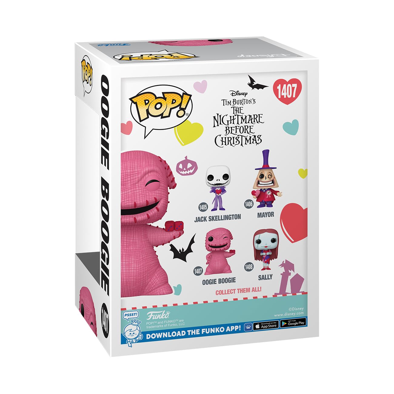 Funko Pop! Disney: The Nightmare Before Christmas - Oogie Boogie Valentine's Vinyl Figure 11