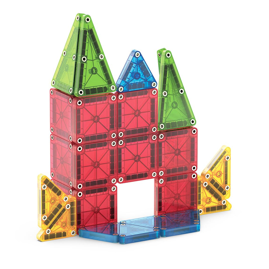 Magna-Tiles microMAGS 26-Piece Travel Magnetic Construction Set - Ages 3+ Building Toy