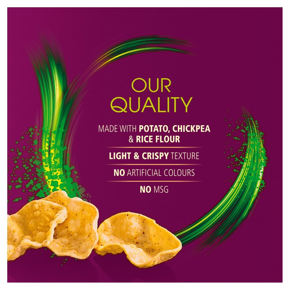 Sensations Lime and Coriander Chutney Sharing Poppadoms, 82.5g
