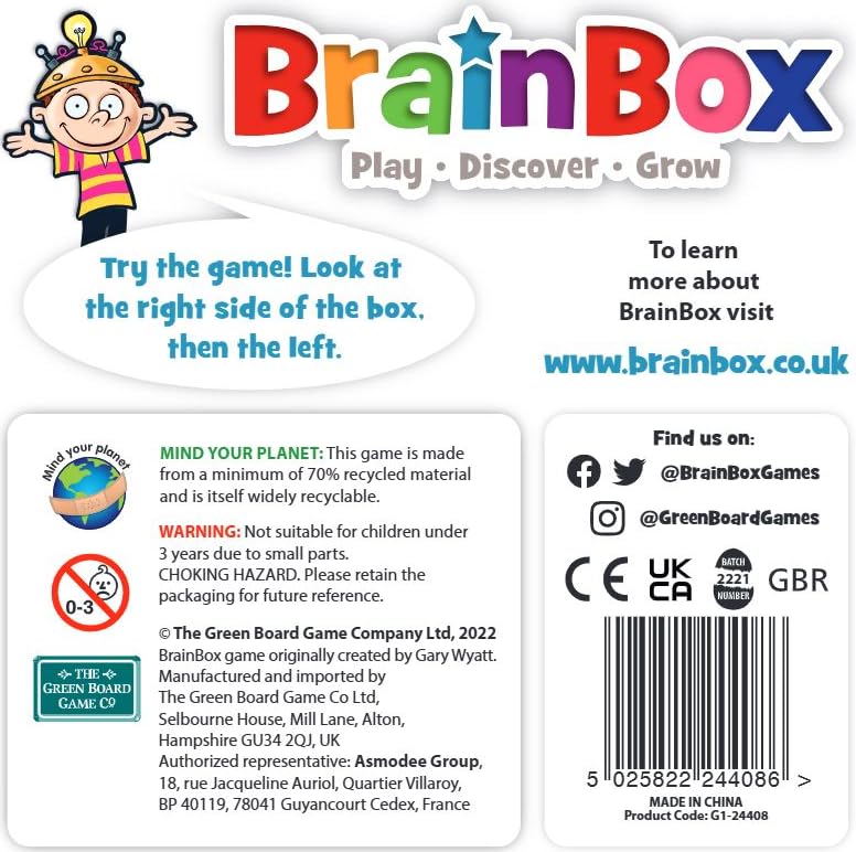 Brainbox Kartenspiel zur britischen Geschichte – 54 Karten, 432 Fragen, ab 8 Jahren 9