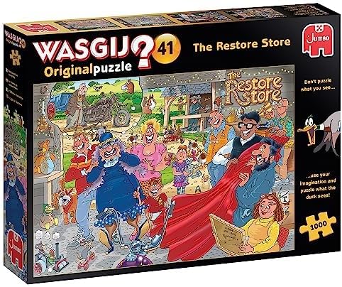 Jumbo Wasgij Original 41 - Restore Store 1000-Piece Jigsaw Puzzle 1