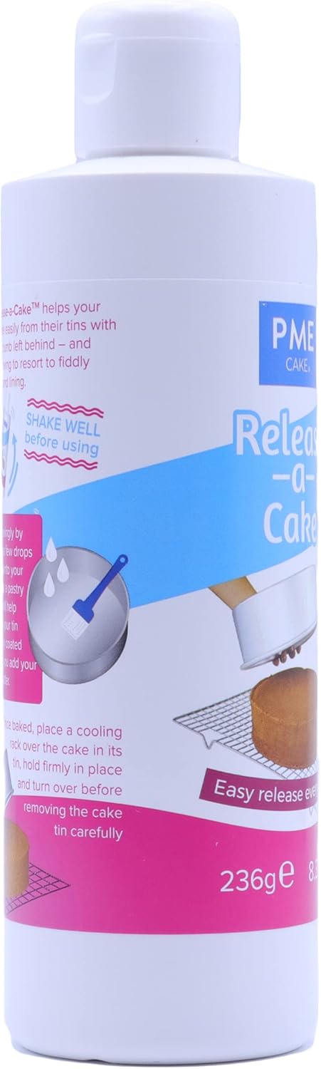 PME Release-A-Cake 236 g - Baking Release Agent for Cake Tins & Pans