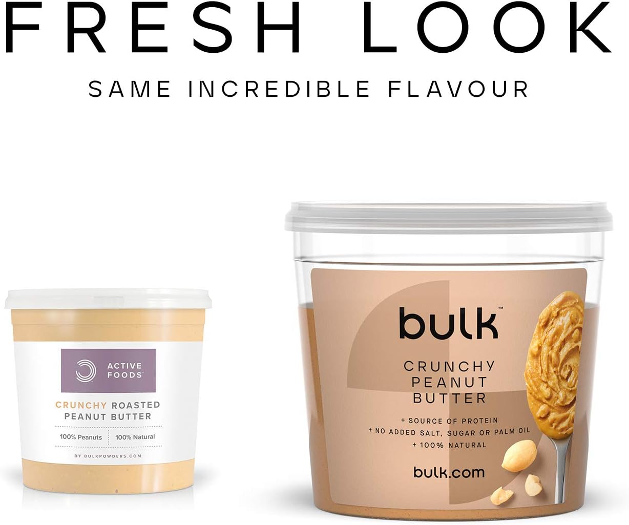 Bulk - Natural Roasted Peanut Butter Tub, Crunchy, 1 kg 3