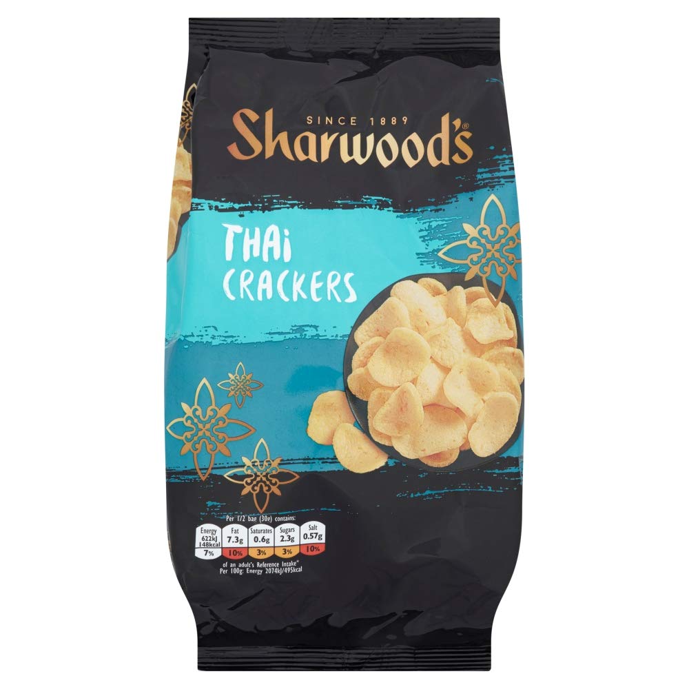 Sharwoods Thai Spiced Crackers, 60g 2