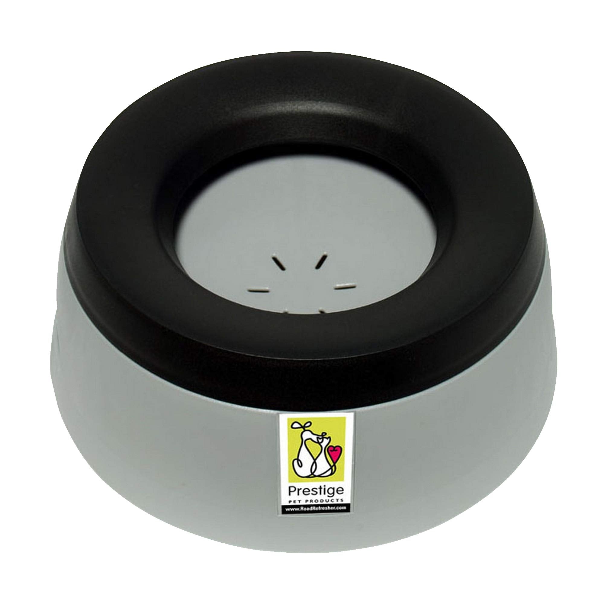 Road Refresher Non Spill Pet Water Bowl - Eliminates Spills | L | Blue 9