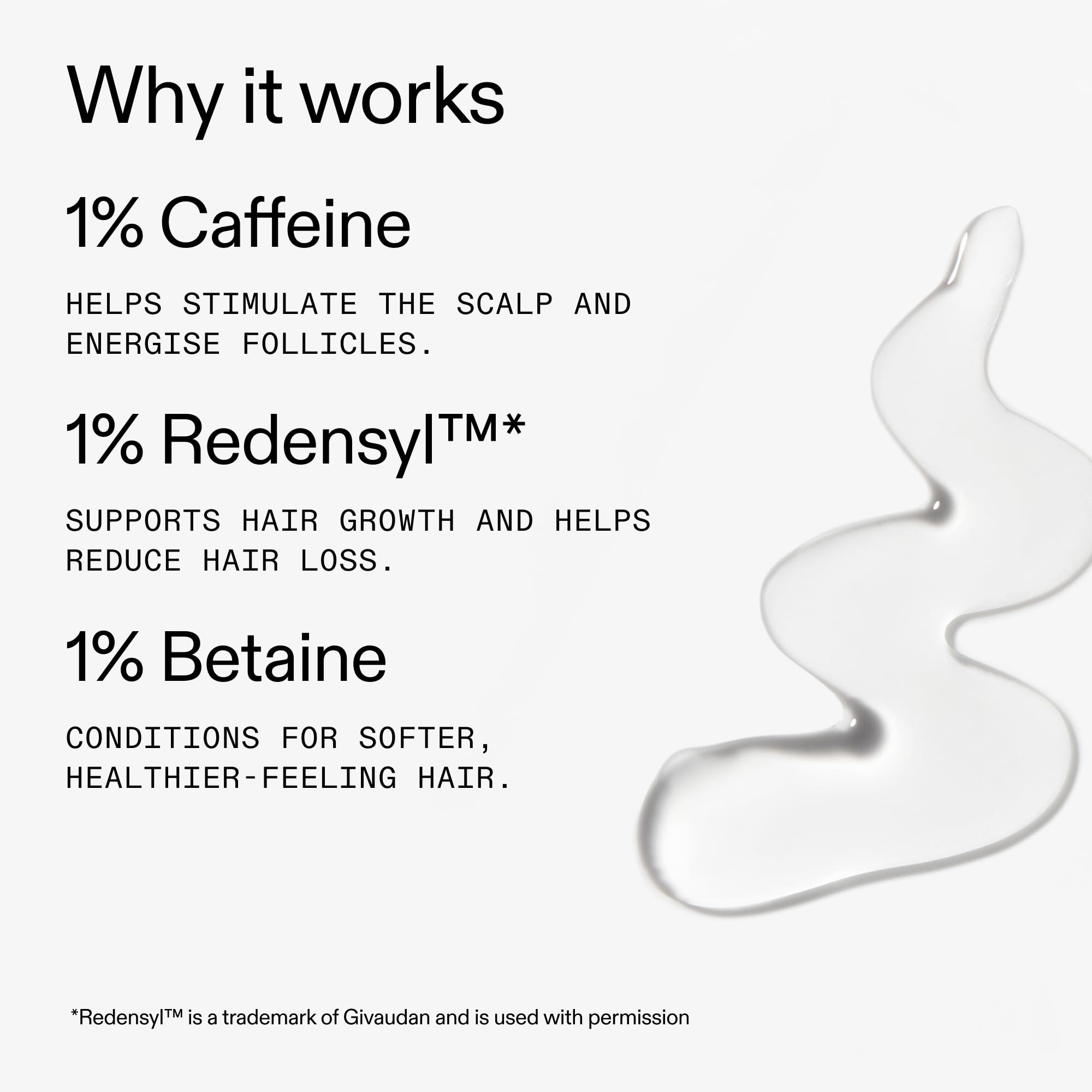 The INKEY List 1% Caffeine Stimulating Scalp Serum - Reduces Hair Loss, Improves Thickness | 150ml 3
