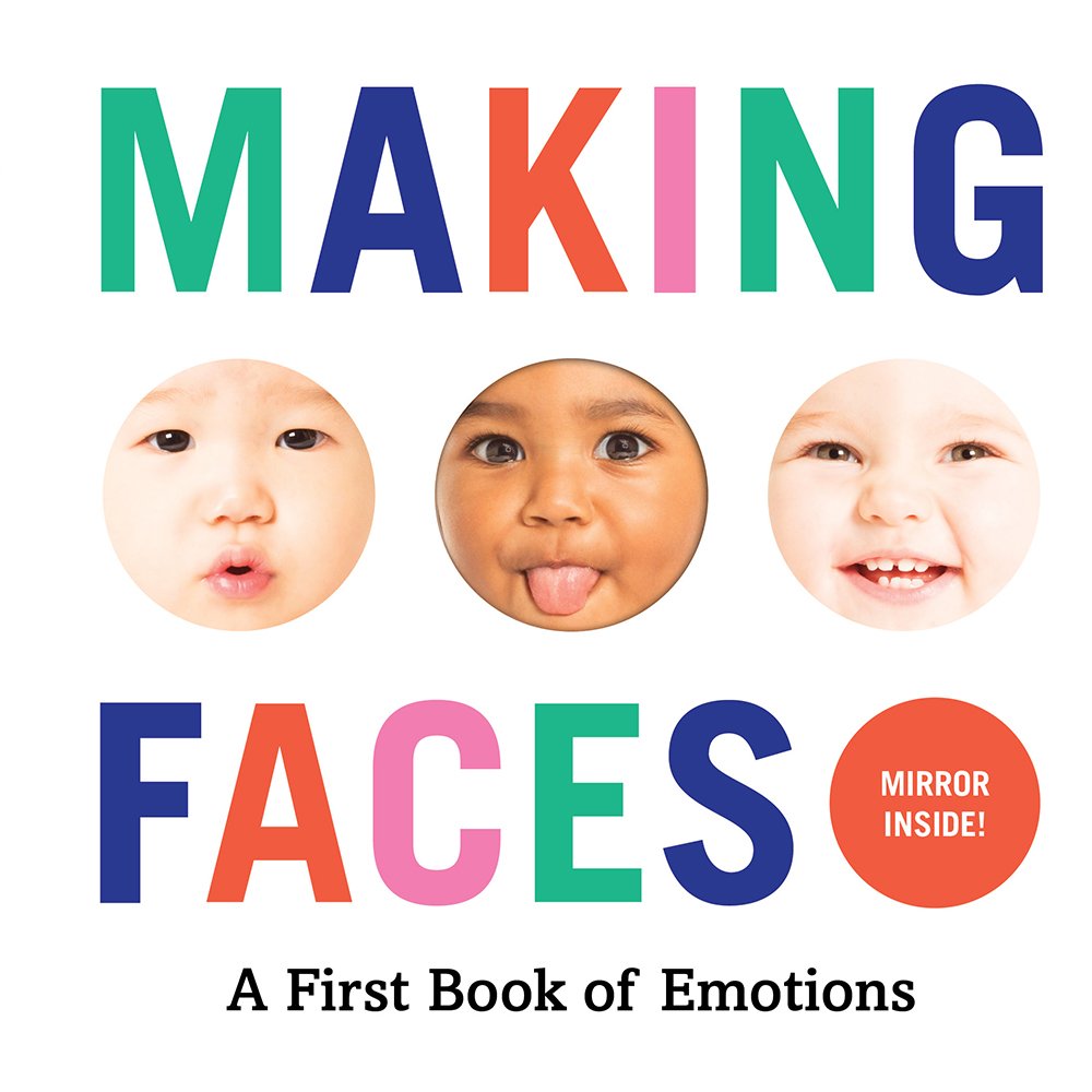 Abrams Appleseed Making Faces: A First Book of Emotions | Board Book | Illustrated 1