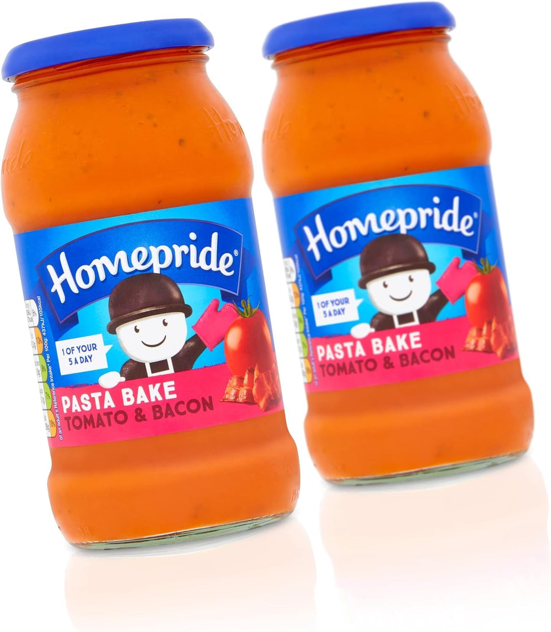 Homepride Tomato & Bacon Pasta Bake Sauce, 485g Jar