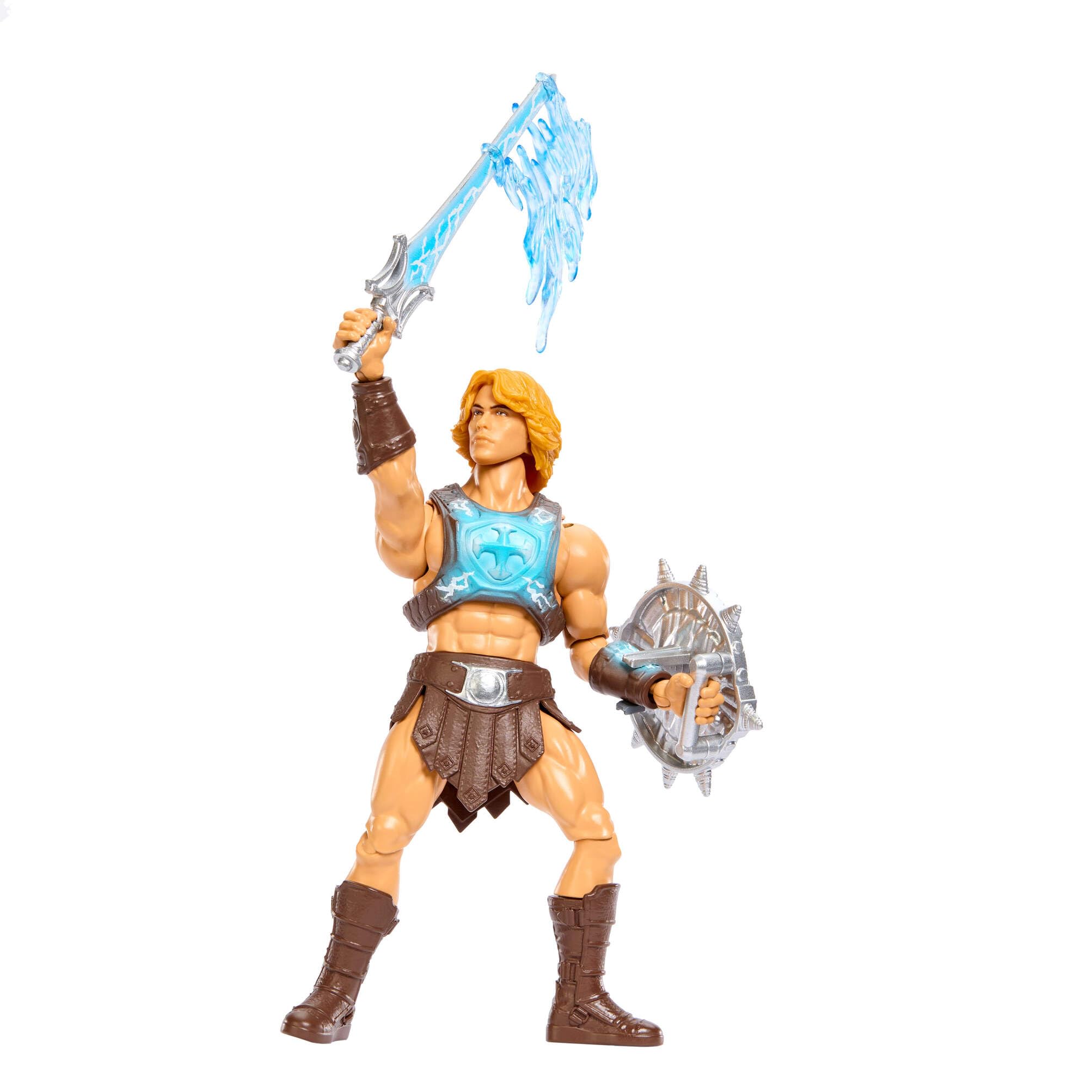 Masters of the Universe He-Man Feature Figure - 5.5 Inch | Twist & Slash Action | Power Sword Accessory 6