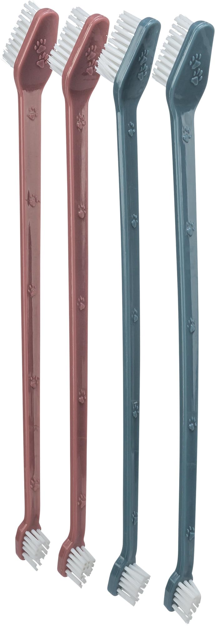 TRIXIE Toothbrush Set for Dogs and Cats | 4 Pack | 23 cm Length 2