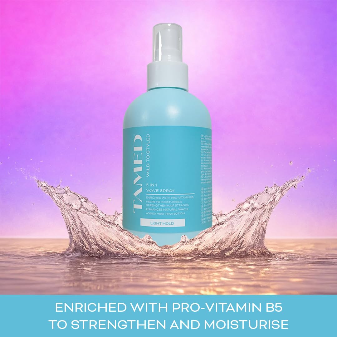 Healthpoint Tamed Waves Spray 5 In 1 - Heat Protection, Anti Frizz, Shine Boost | 236 ml 5