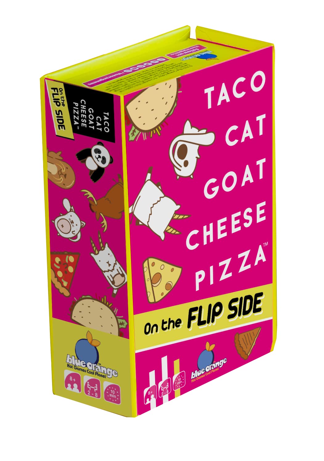 Blue Orange Taco Cat Goat Cheese Pizza: On The Flip Side Card Game 1