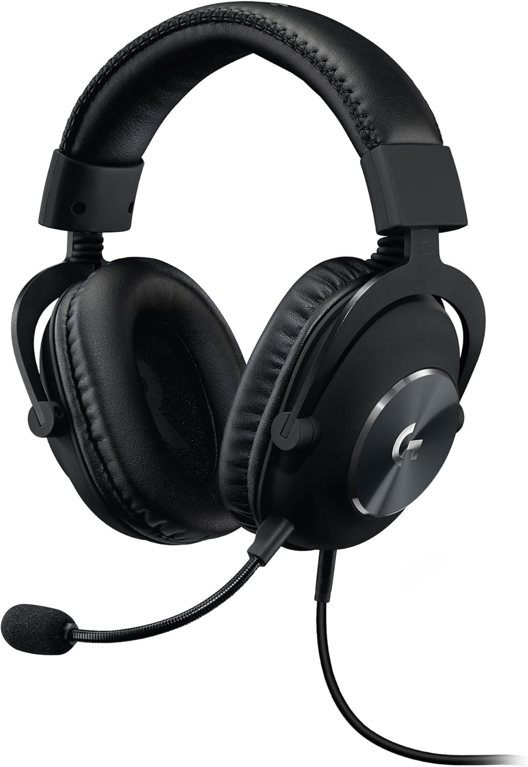 Logitech G PRO X Gaming Headset - Blue VO!CE Mic, DTS Headphone:X 7.1, PRO-G Drivers for PC/PS4/Xbox/Switch - Black 1