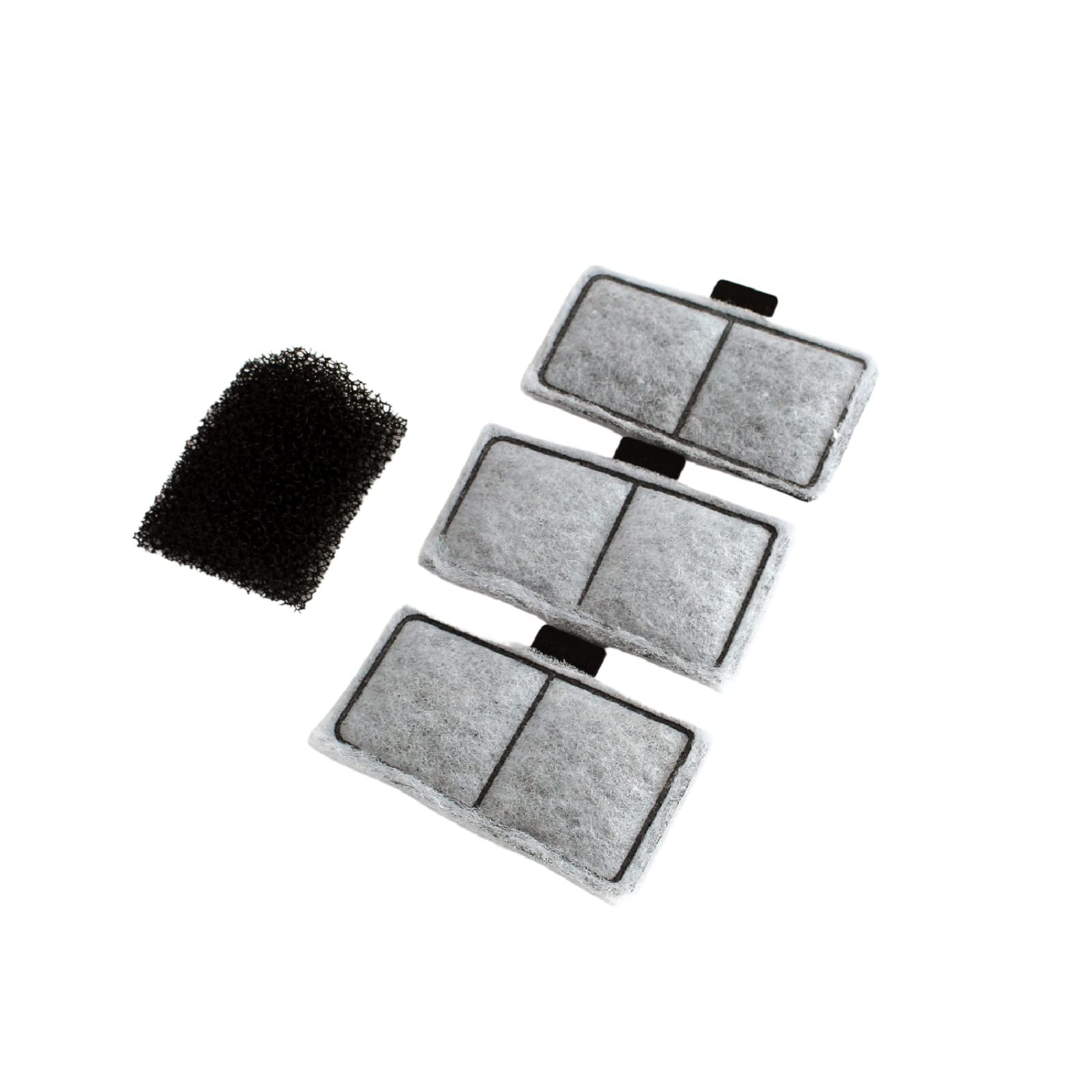 Interpet Internal Corner Power Filter CPF2 Service Pack - 3 Cartridges & 1 Sponge