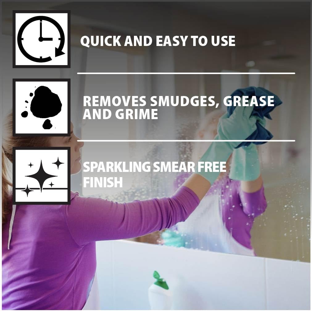 Chemical Trade Store Glass & Mirror Cleaner - 1L | Streak-Free | Unscented