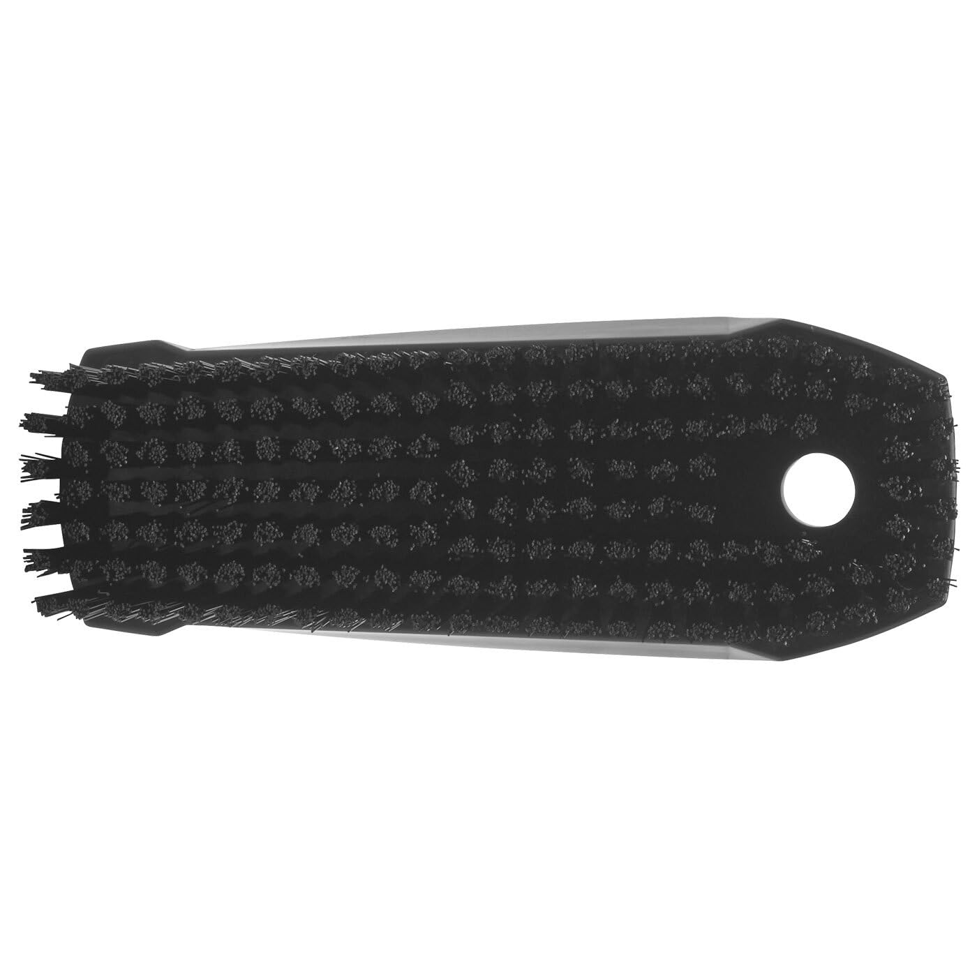 Vikan Scrub Brush - Stiff Angled Bristles for Bathroom & Grout Cleaning | Black | Model 64409 3