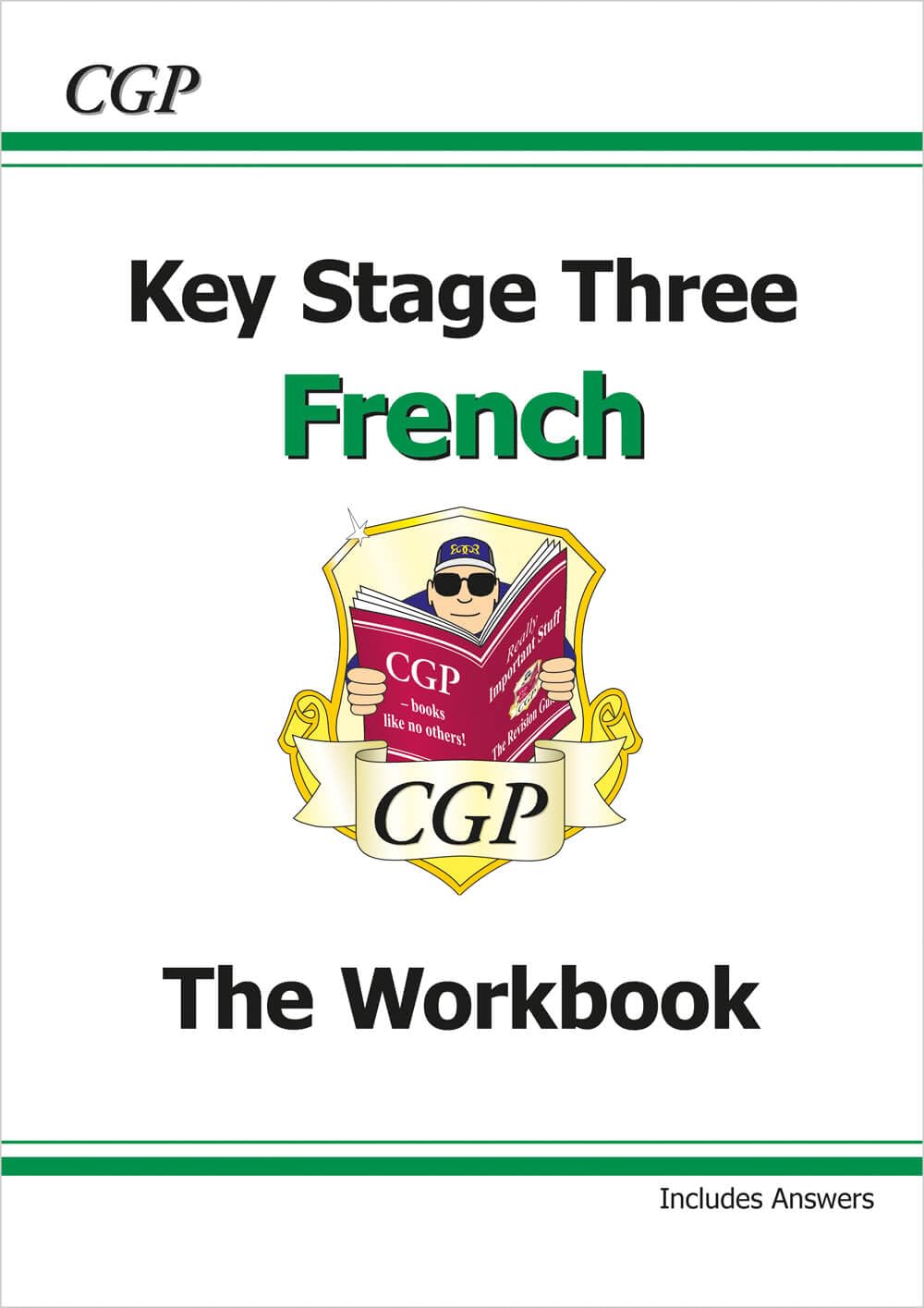 CGP KS3 French Workbook with Answers - Ages 11-14 | Paperback | 76 Pages 1