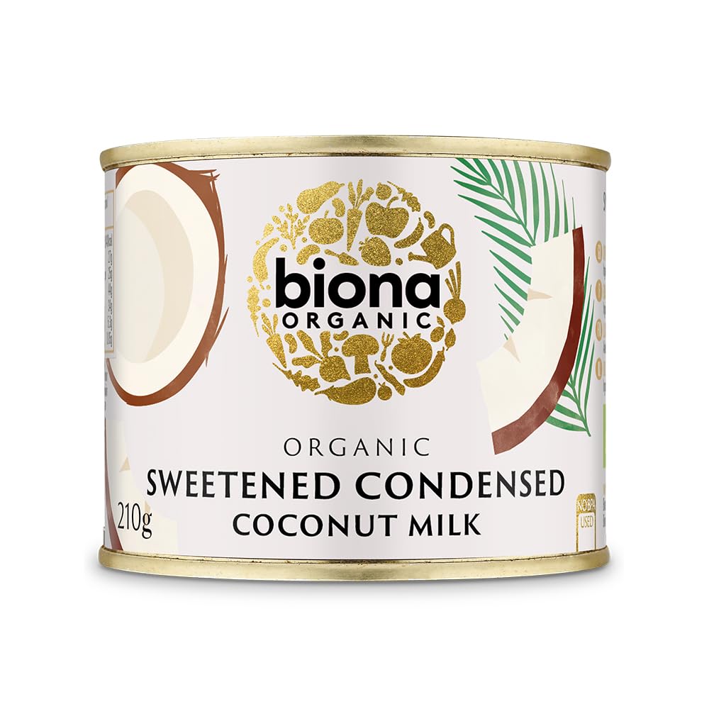Biona Organic Sweetened Condensed Coconut Milk 210ml 3