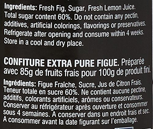 Geodi Pure Extra Fig Jam - 85% Fruit Content | Natural Ingredients | 350g Jars (Pack of 2) 6