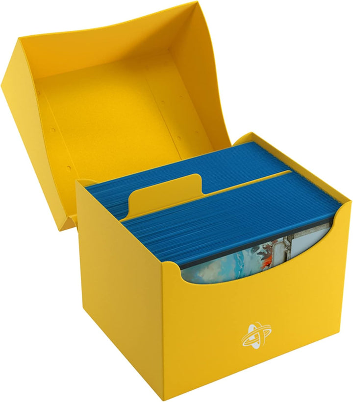 Gamegenic Side Holder 100+ XL Yellow - Holds 100 Double-Sleeved Cards with Cobra Neck Technology