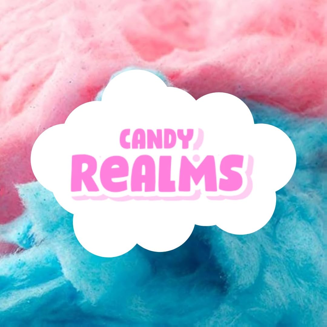 Candy Realms Floss Clouds Bucket, Fruit Flavoured Spun Sugar Classic | 50 g (Pack of 6) 5