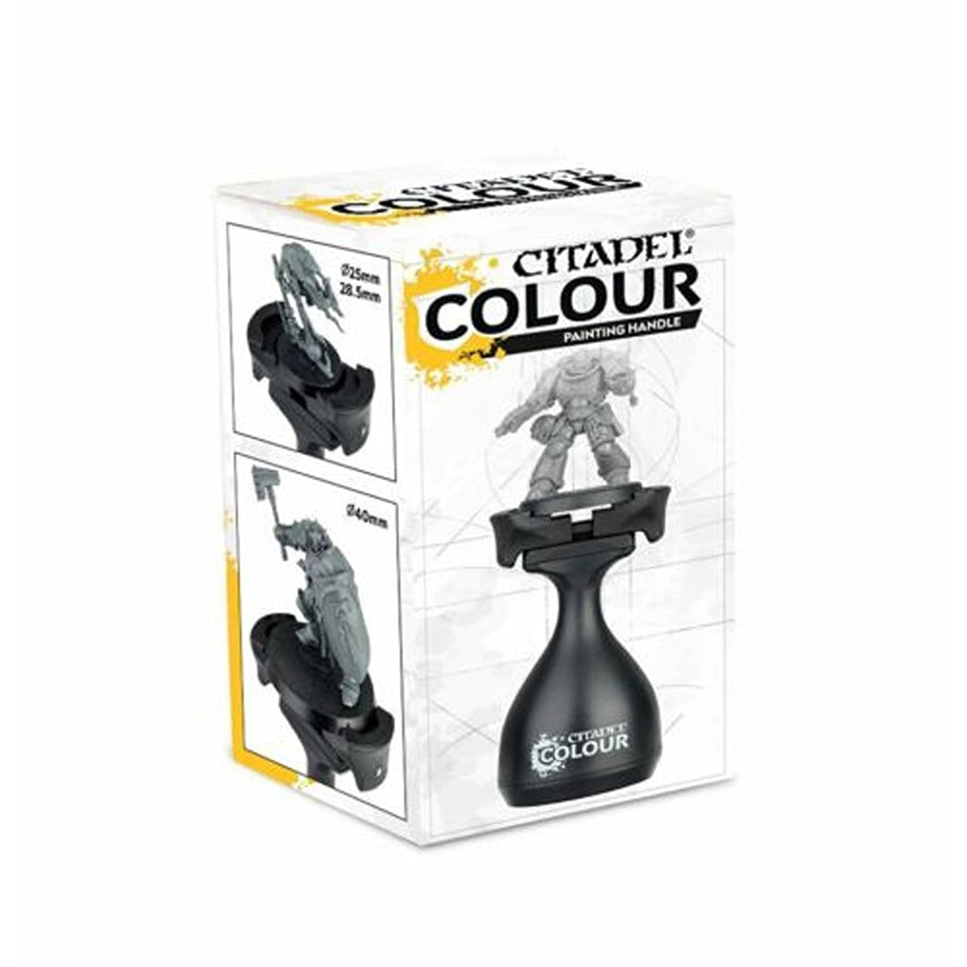 Games Workshop Citadel Colour Painting Handle (Mk2) - Black/Grey Acrylic Painting Tool