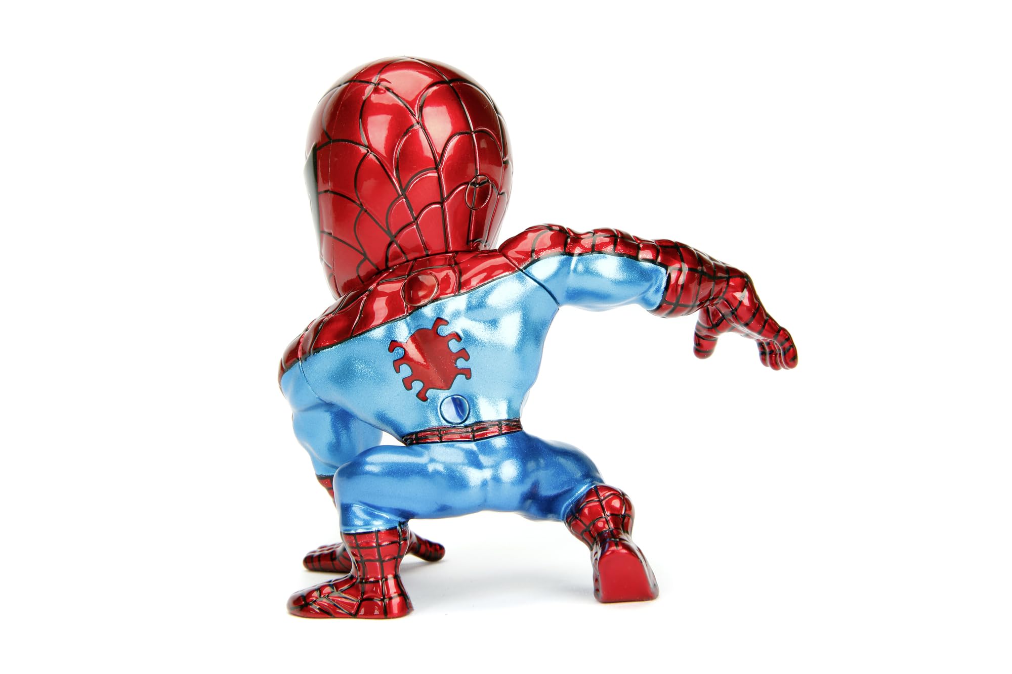 Jada Toys Spider-Man 4 Inch Classic Die-Cast Action Figure | Unisex Children 4