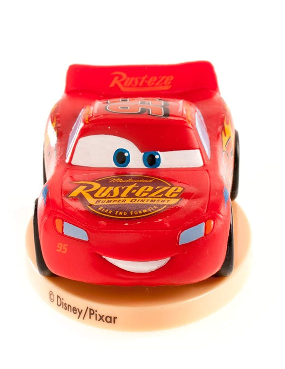 Dekora Lightning McQueen PVC Cake Topper - 8 cm Figure | Food Safe | Unisex Children 1