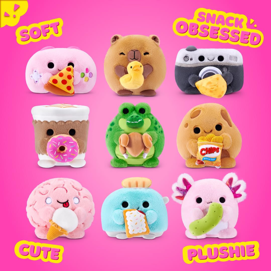 Snackles Core Series 2 8-inch Plush Toy (Potato with Chips) by ZURU 5