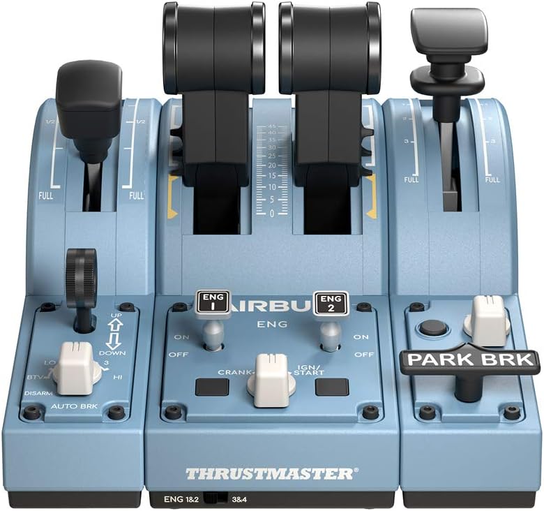 Thrustmaster TCA Quadrant Add-On Airbus Edition - Flight Control Module for PC