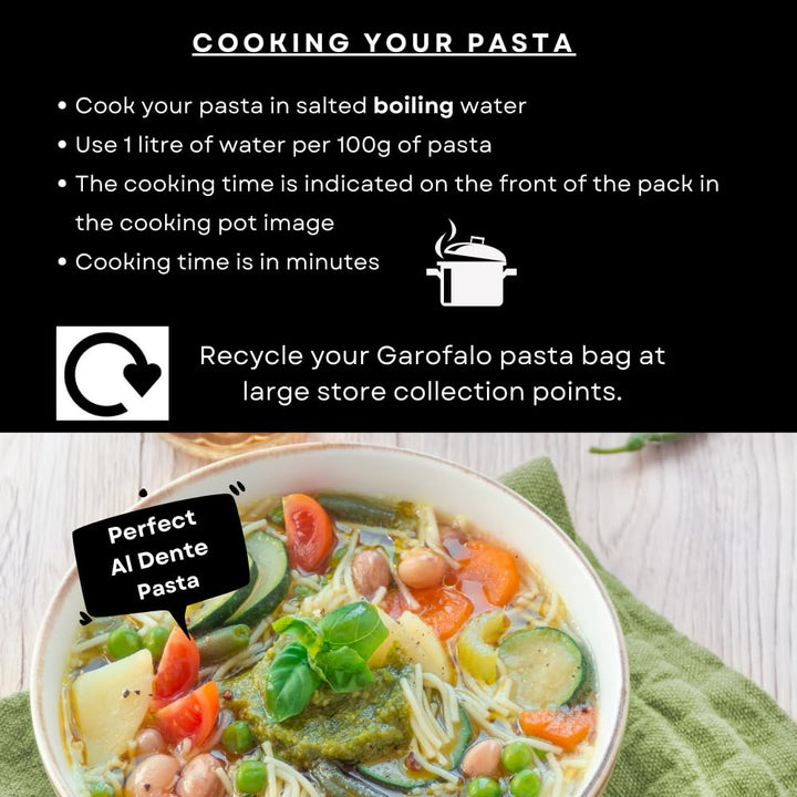 Garofalo Capellini Spezzati Italian Soup Pasta - 500g