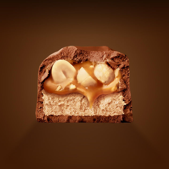 Snickers 9 Bars Pack 9x35.5g - Milk Chocolate with Nougat, Caramel & Roasted Peanuts