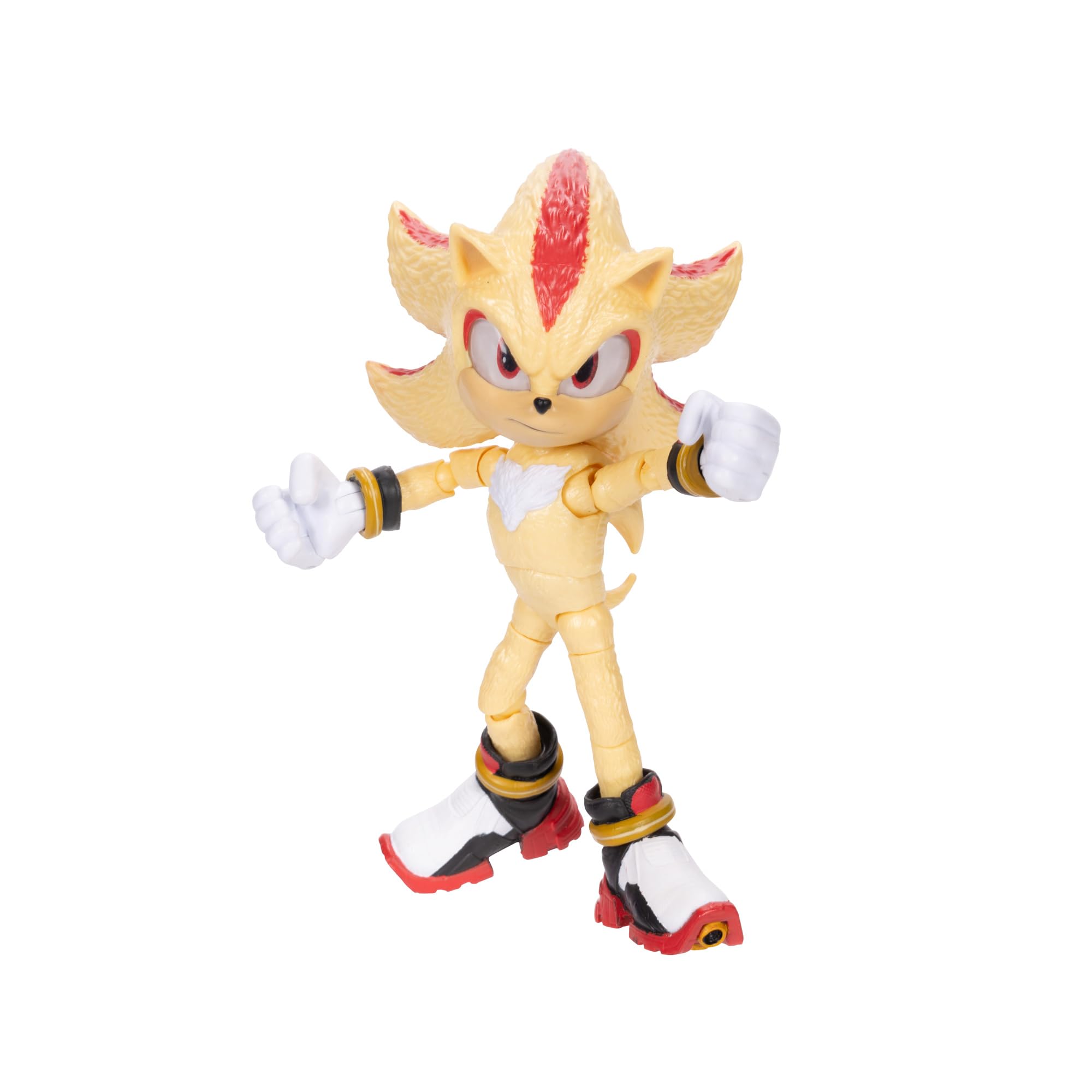 Sonic The Hedgehog Super Shadow 13 cm Action Figure by Jakks Pacific | Movable Joints