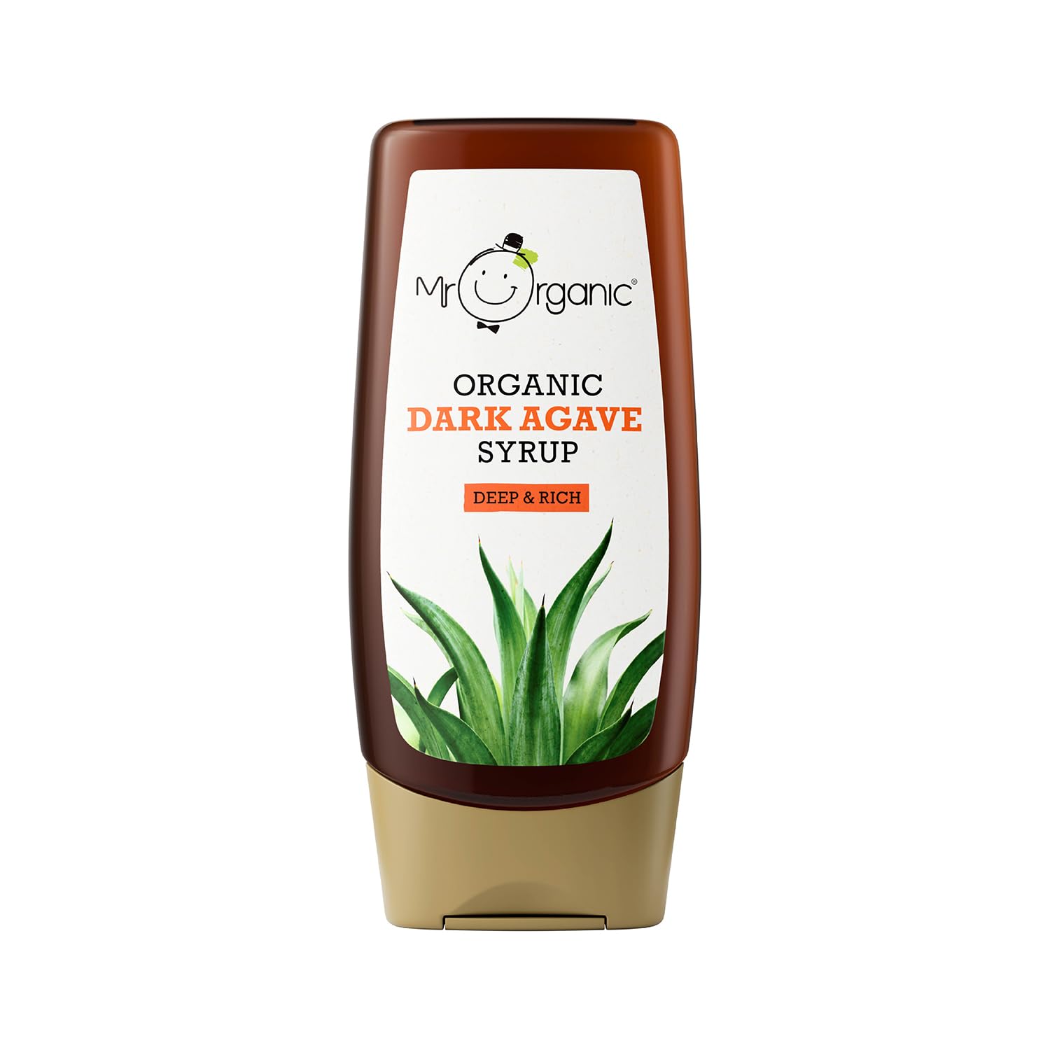 Mr Organic Organic Dark Agave Syrup - Natural Sweetener | 250 ml