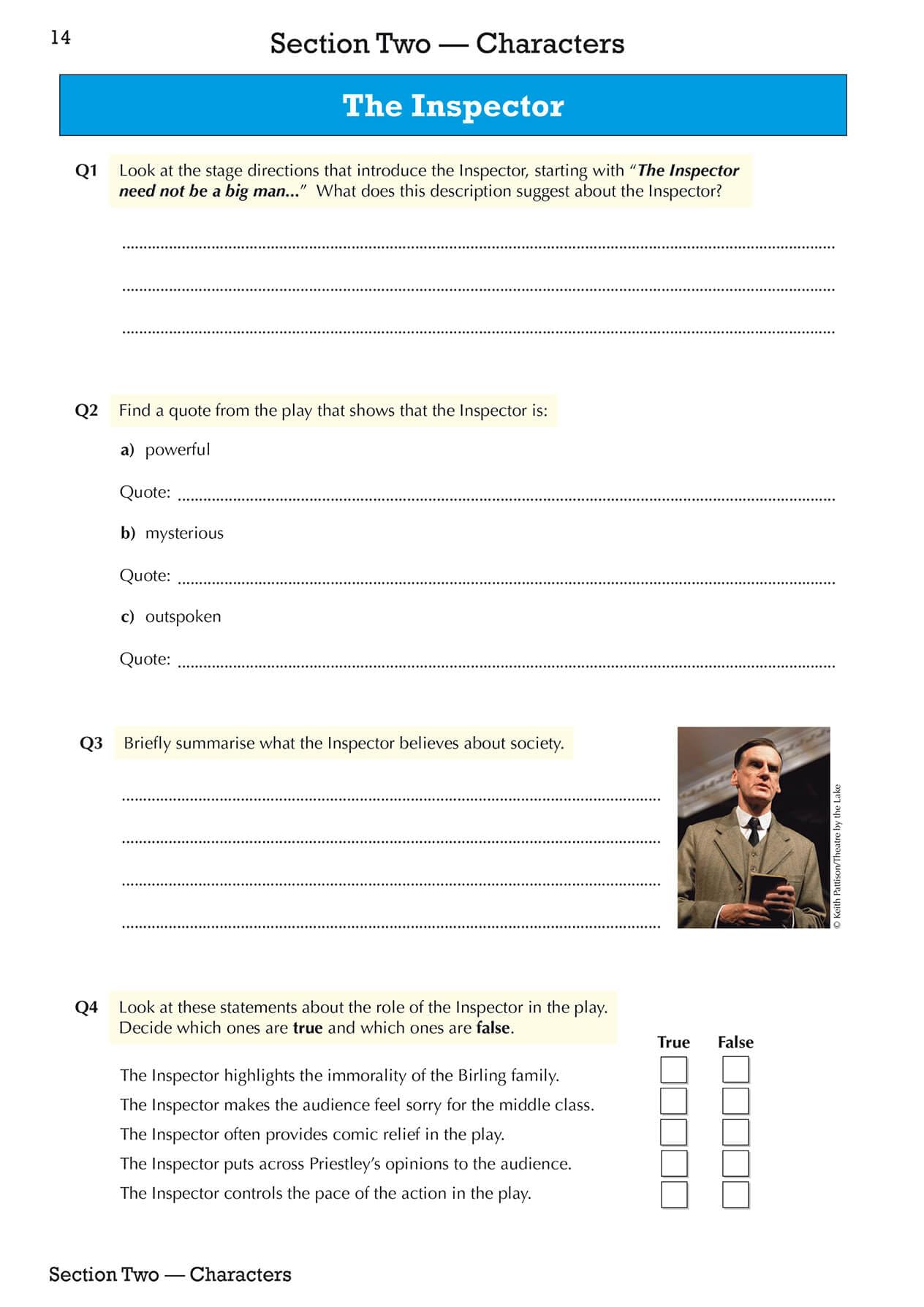 CGP Books An Inspector Calls Workbook - GCSE English Literature Revision | Paperback | 72 Pages 6