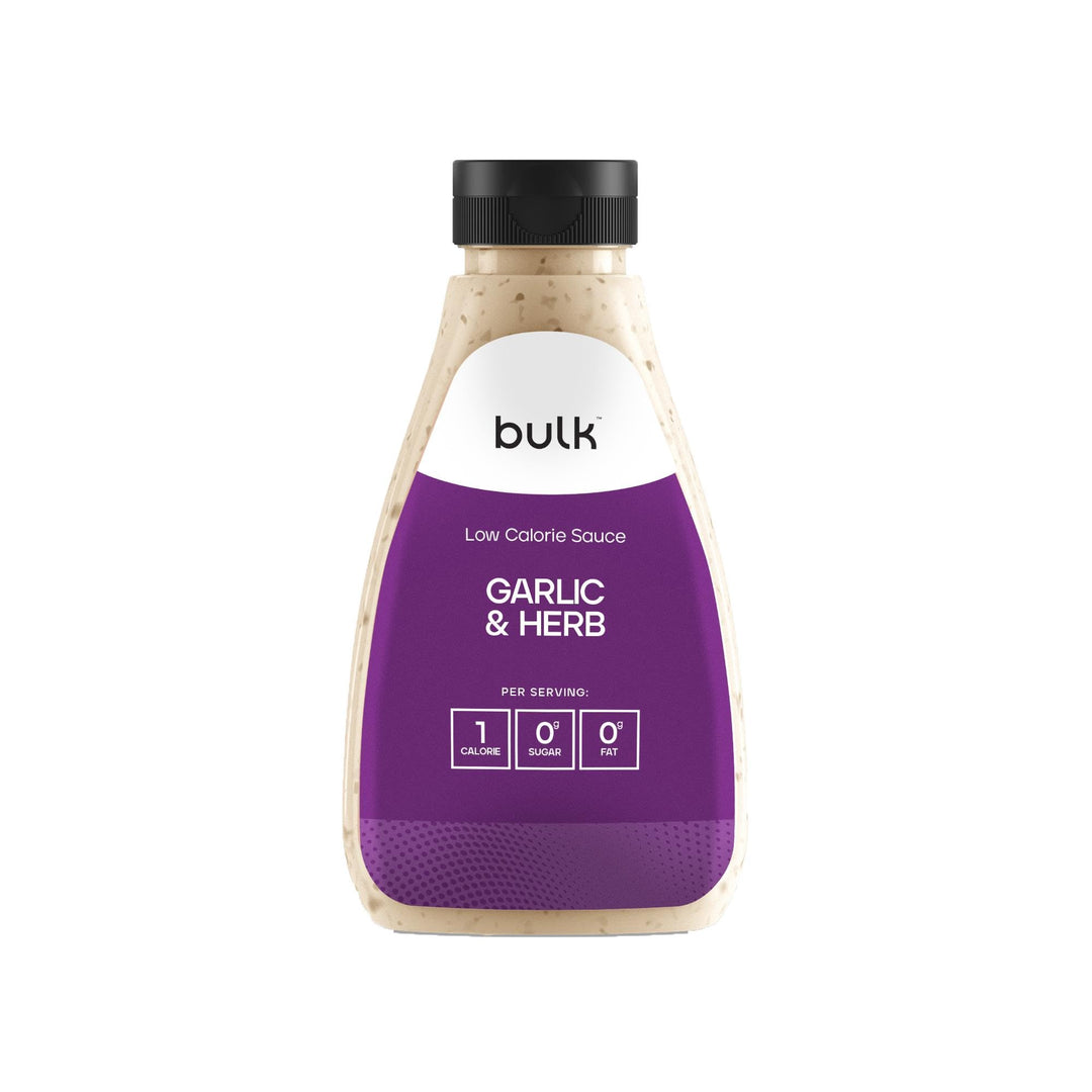 Bulk Low Calorie Sauce, Garlic & Herb, 425g, Packaging May Vary