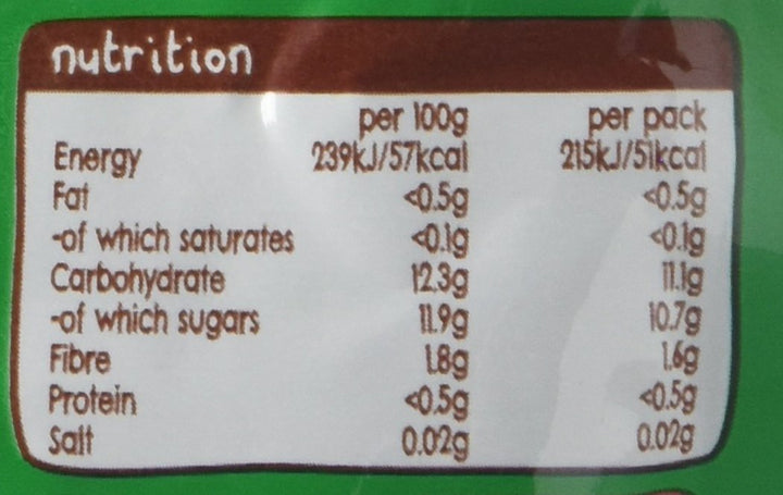 Ella's Kitchen The Green One Smoothie Fruits 6+ Months, Organic Fruit Snack, Pack of 5 (450g)